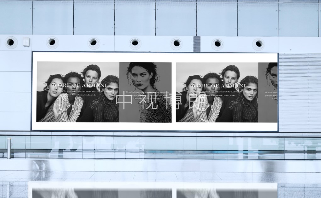Guangzhou Airport Advertising-T2国际出发地面灯箱套装1